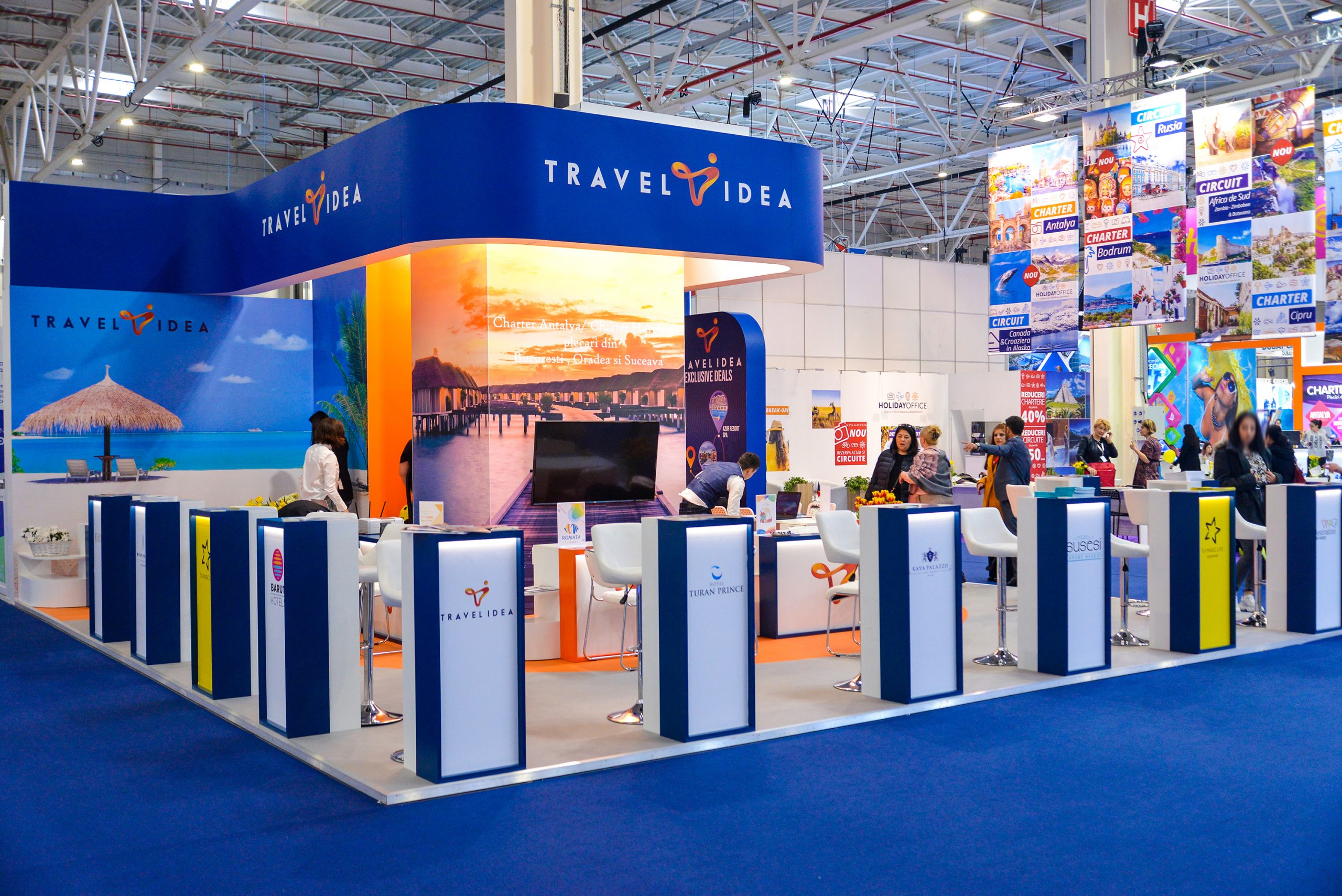 tourism exhibition booth